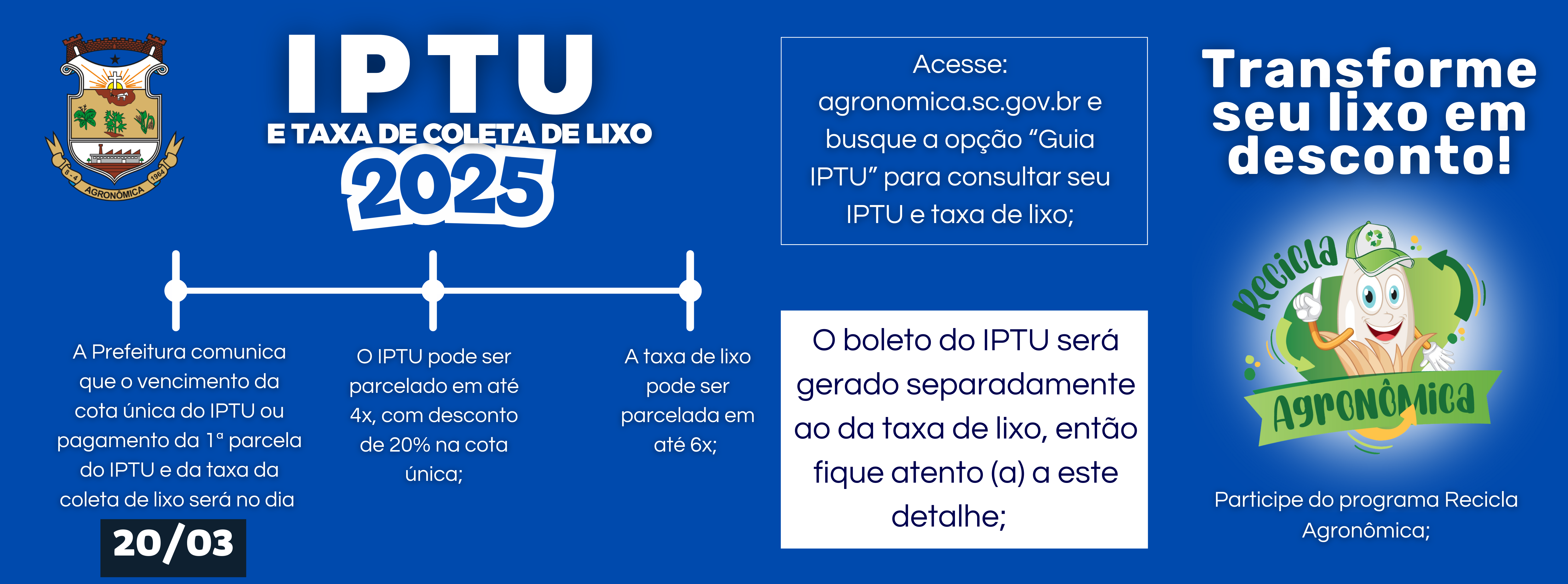 IPTU E TAXA DE LIXO 2025